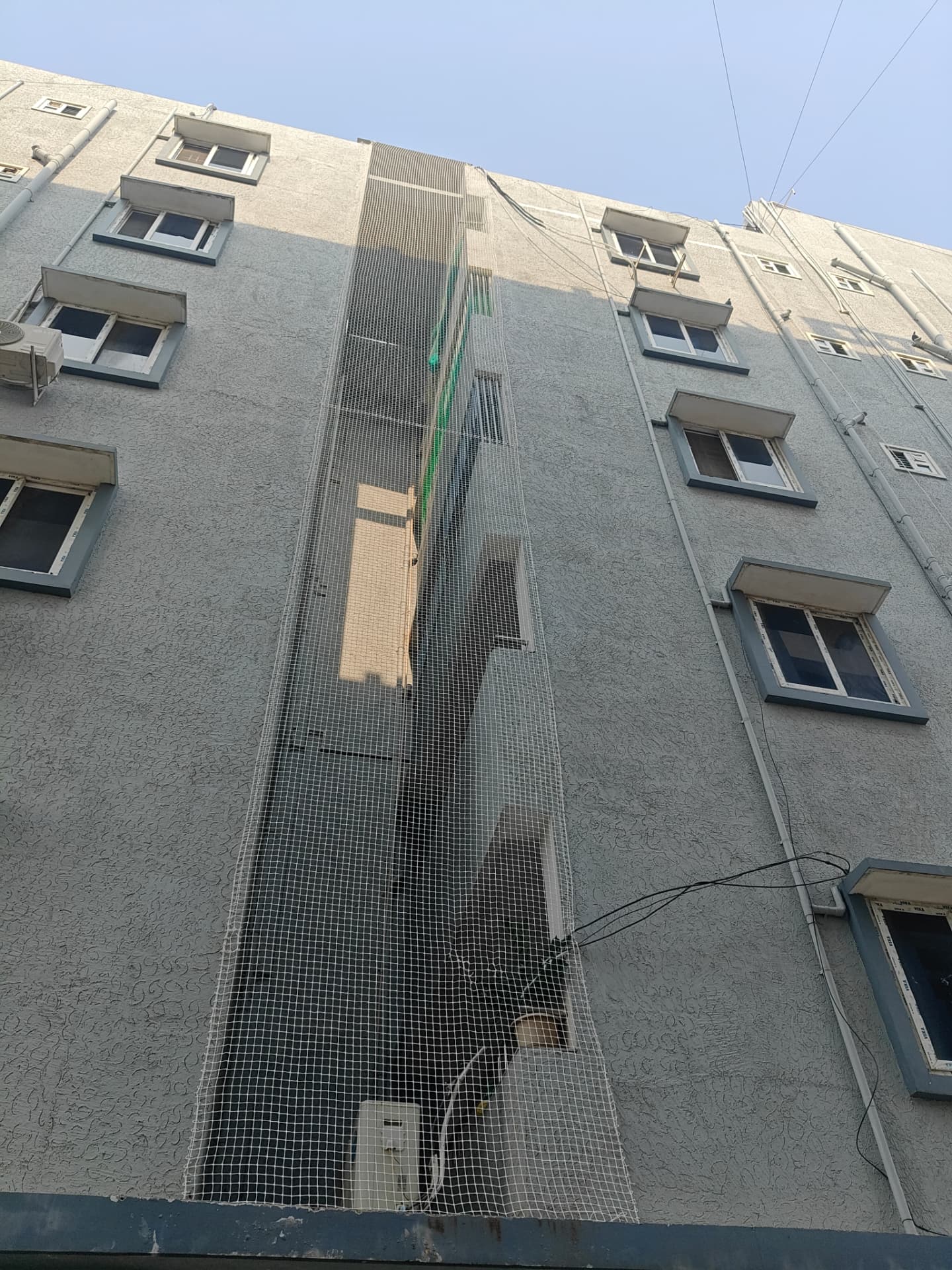 Duct & shaft bird nets in Guntur by Pavan