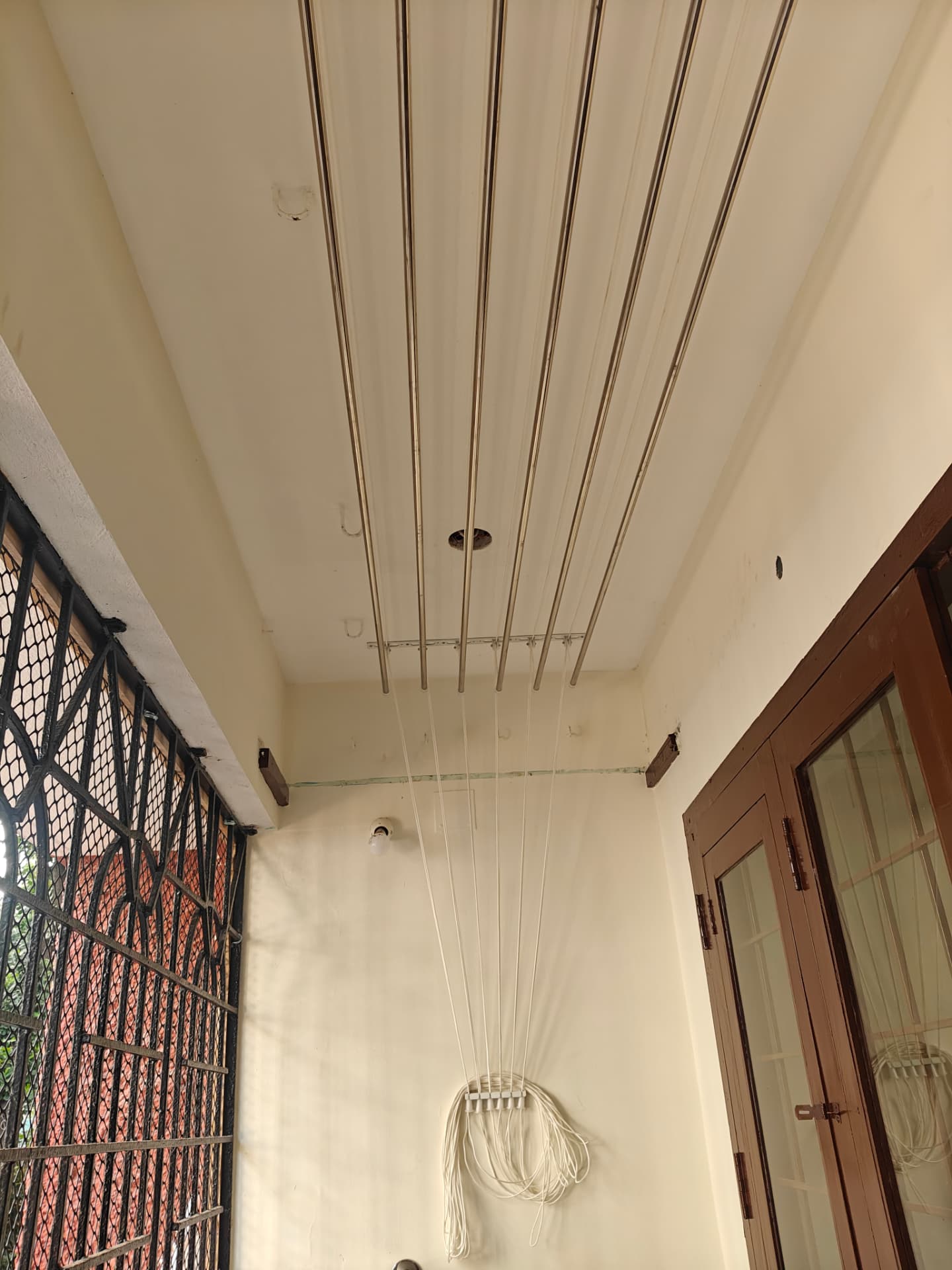 Ceiling-mounted hangers