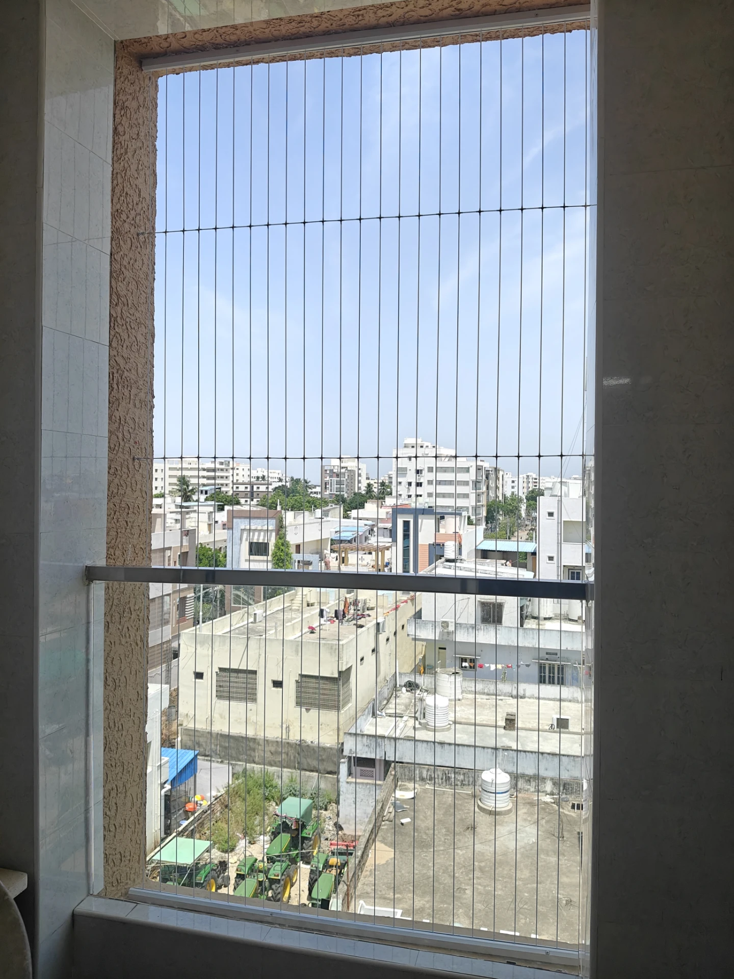 Invisible Grills installation — Pavan installation photo